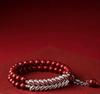 Symbolizes Safety Every Year and Is a Fashionable The Exquisite Elastic Lady's Gift Red Bead Bracelet Bracelet for Women  Unique
