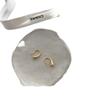Retro Cool Artistic Water Drop Earrings for Women - Simple, Trendy Ear Hooks with Temperament Style.