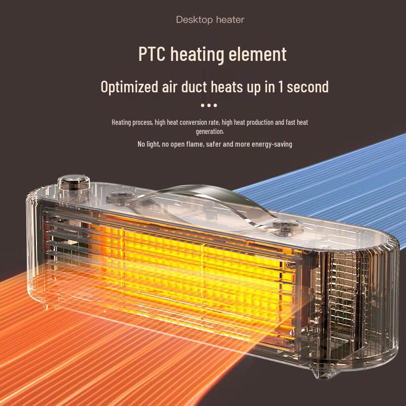 Portable Desktop Electric Fan Heater