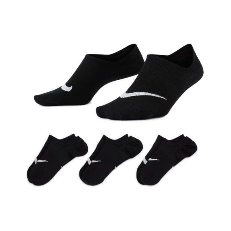 Nike Everyday Plus Lightweight Women's Training Footie Socks 3 Pairs SX5277-011