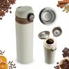 THERMAL TRAVEL MUG STEEL 450 Ml FOR COFFEE TEA WATER
