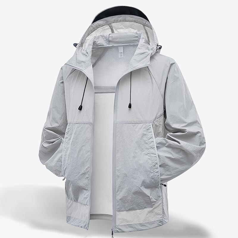 JOHLIN DREAM UPF50+ Hooded Sun Protection Jacket 4XL