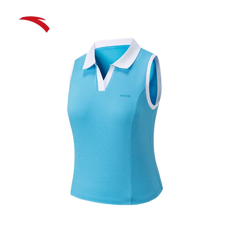 Anta Women s V-Neck Sleeveless Polo Top S