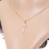 European & American Zirconia Cross Pendant Hip Hop Punk Necklace
