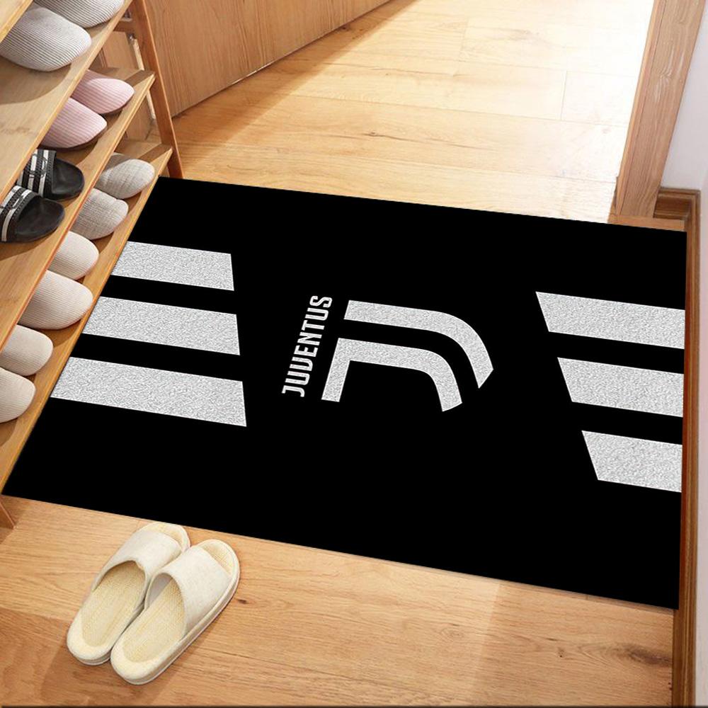 Juventus Floor Mat Suitable For Playrooms Hallway Foyer Dormitory Antislip Carpet Anime Office Decor Luxury Gift For Birthday Christmas Wedding