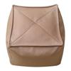 Unstuffed Leather Footstool Protector Cover Protectors Machine Washable Footrest Sofa Slipcover Simple Installation Nonslip Soft