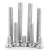 Nickel Plated Phillips Round Head Screws