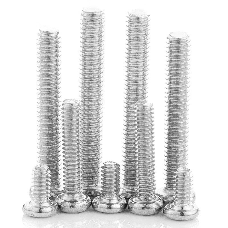 Nickel Plated Phillips Round Head Screws