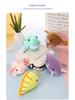 Cute Sea Animal Plush Collection: Manta Ray, Shark, Salamander Doll, Backpack, Coin Purse & Pendant.