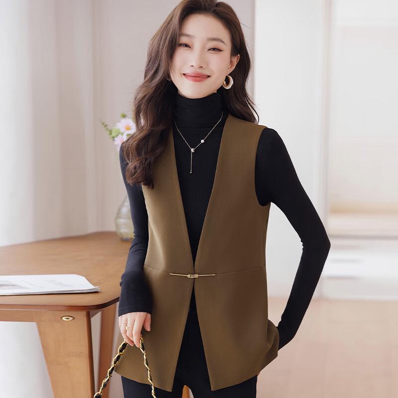 

Женский повседневный жилет-пиджак M