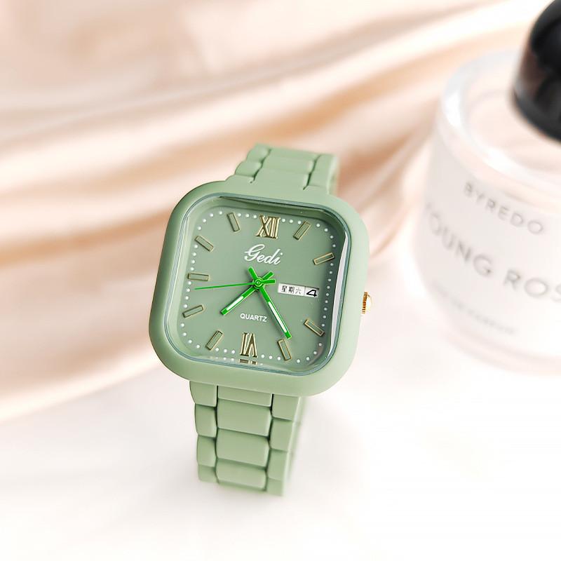 Gedi Fashion Female Watch With Calendar Function Waterproof Quartz For Office And Daily Wear
