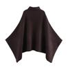European and American Style, New Women's Clothing, Foreign Style Stand-up Collar Knitted Cape Jacket 3739/324/700