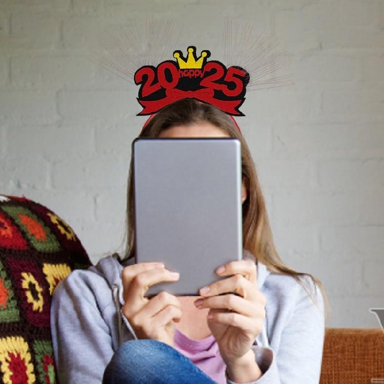 New Year Headwear Headband Photo Party Cosplay Costumes Light up Accessories