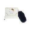 Sunart Hello Kitty Glitter Metal Series Round Ivory Wallet, KT-5174-IVO