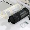 Large Capacity Pencil Bag Cylindrical Pencil Case Pen Pouch Clear Pencil Pouch Pen Case School Office Supplies