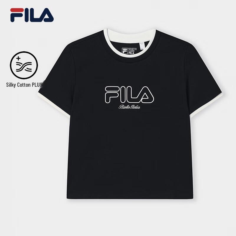 FILA Women s Basic Cotton Short Sleeve T-Shirt S
