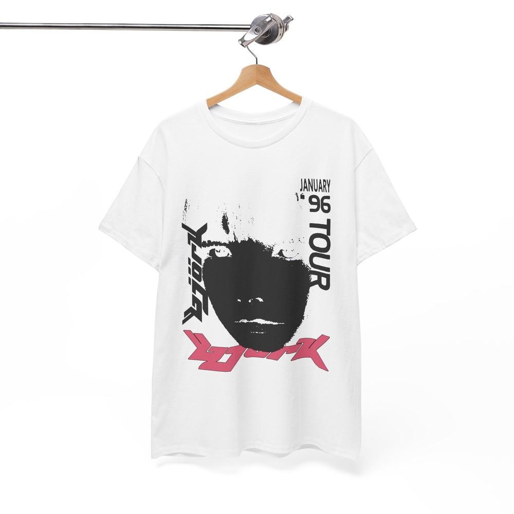 Bjork Japan Tour 96 Tshirt Bjork TShirt Music Shirt Rock Band Unisex Tee Unisex T-Shirt XXL