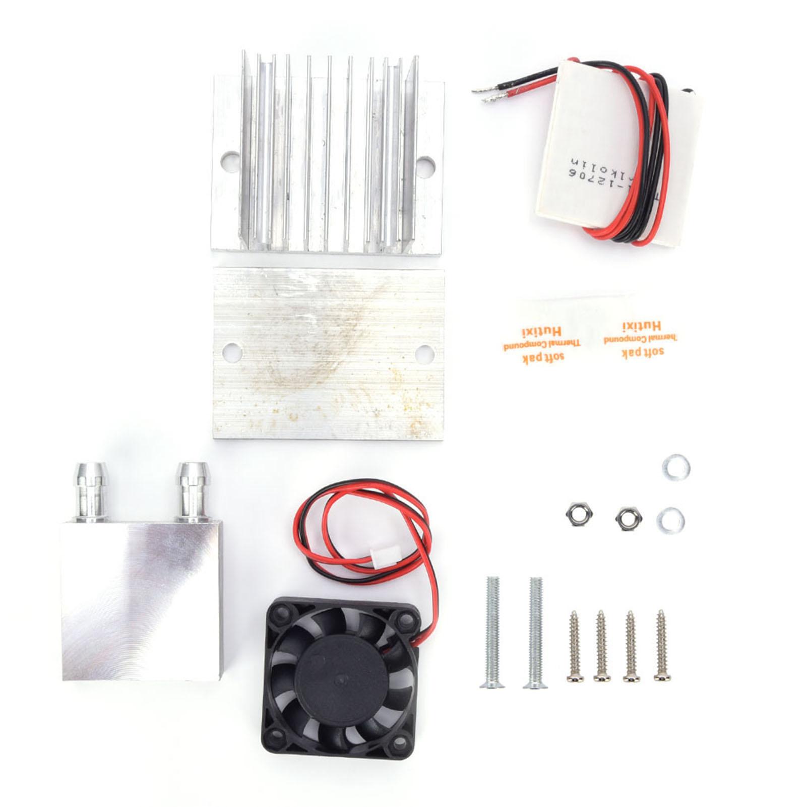 

ТЭК112706 Радиатор Термоэлектрический Охладитель Модуль 70 Вт Комплект Системы Водяного Охлаждения