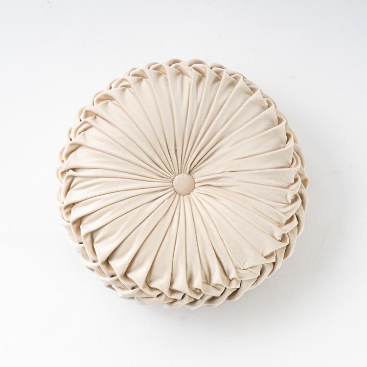 

Подушка-тыква ручной работы в скандинавском стиле - Новогодняя подушка-спинка для дивана и офисная подушка Diameter 35*35*13cm