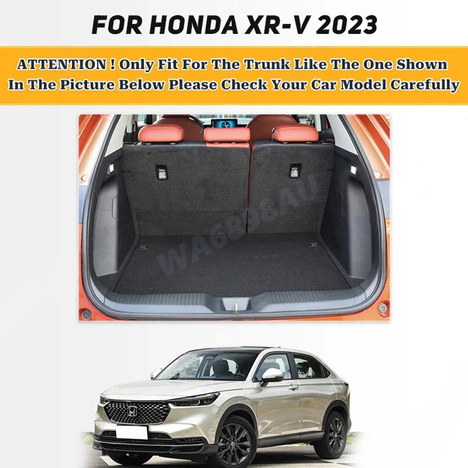 For HONDA XR-V 2025 Car Trunk Mat Interior Accessories Anti Dirty Durable Leather Carpet Protective Pad