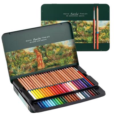 Marco 72 Colors Colored Pastel Colored Multicolors Colored Pencils for Drawing Colored Pencils for Students Watercolor Colored Pencils Coloring Books