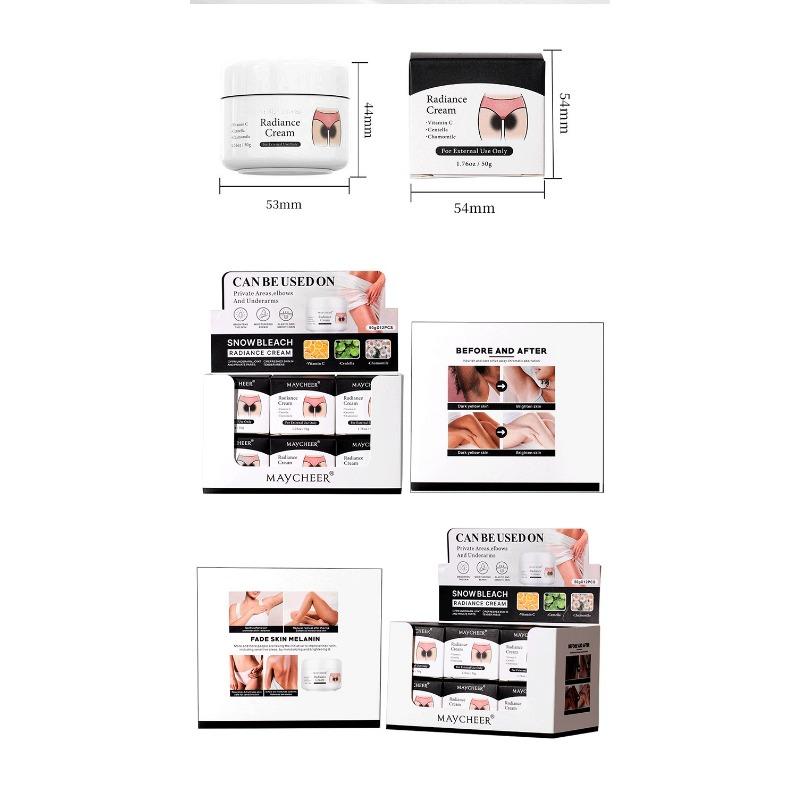 1 ks Černící krém Plný anglický Podpaží Paže Koleno Černění Hydratační Zjemňující Pokožka