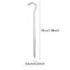 20pack Outdoor Travel Camping Tarps Stakes Ground Stakes Organizers Tent Pegs for Reliable Tent Stability