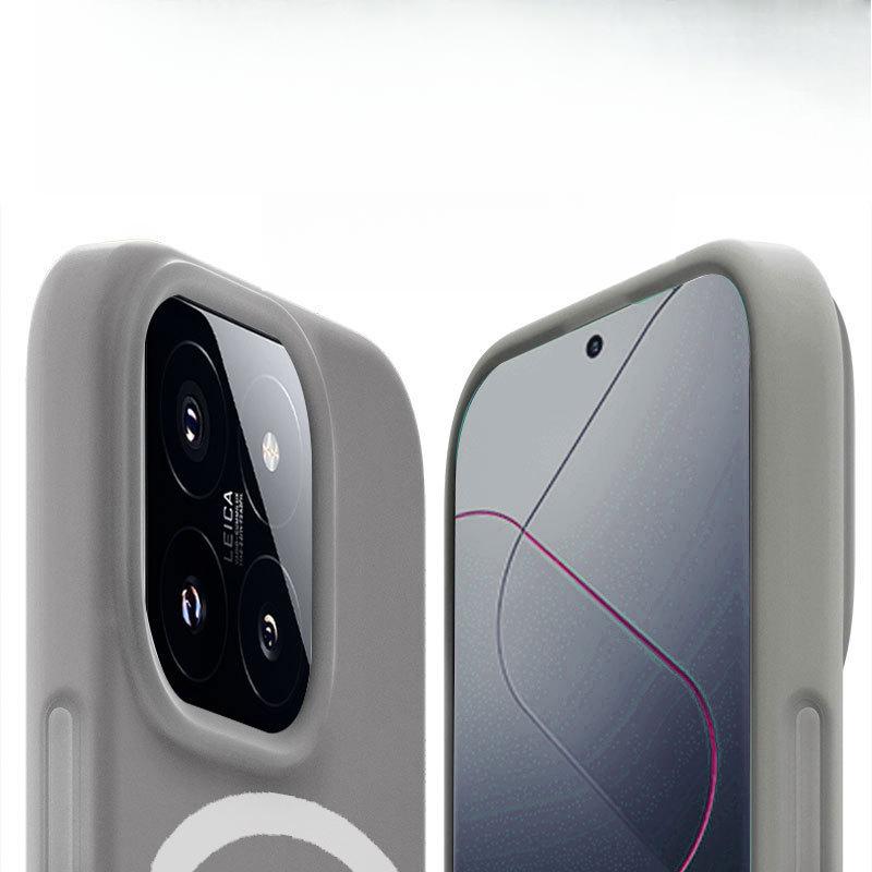 Applicable To Xiaomi 14 Ultra Mobile Phone Case Official Jelly Liquid Silicone Xiaomi13 All-inclusive Skin-friendly Feel