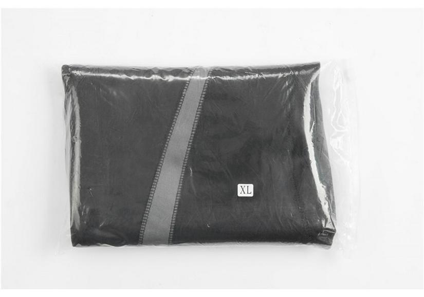 Gilet da uomo taglie forti con zip traspirante per modellare il corpo e fitness