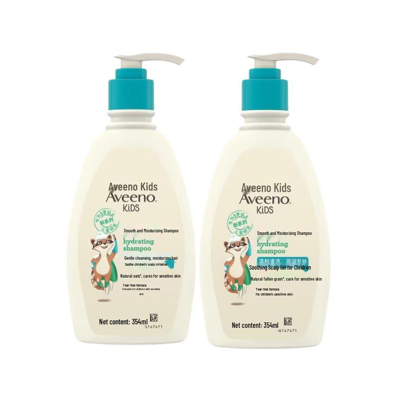Aveeno Kids Smooth & Moisturizing Shampoo (2x354ml)