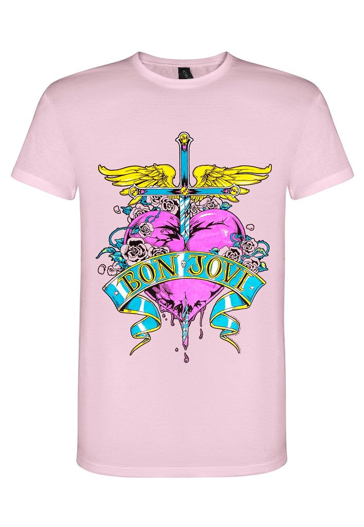 Bon Jovi Heart Vintage T-Shirt