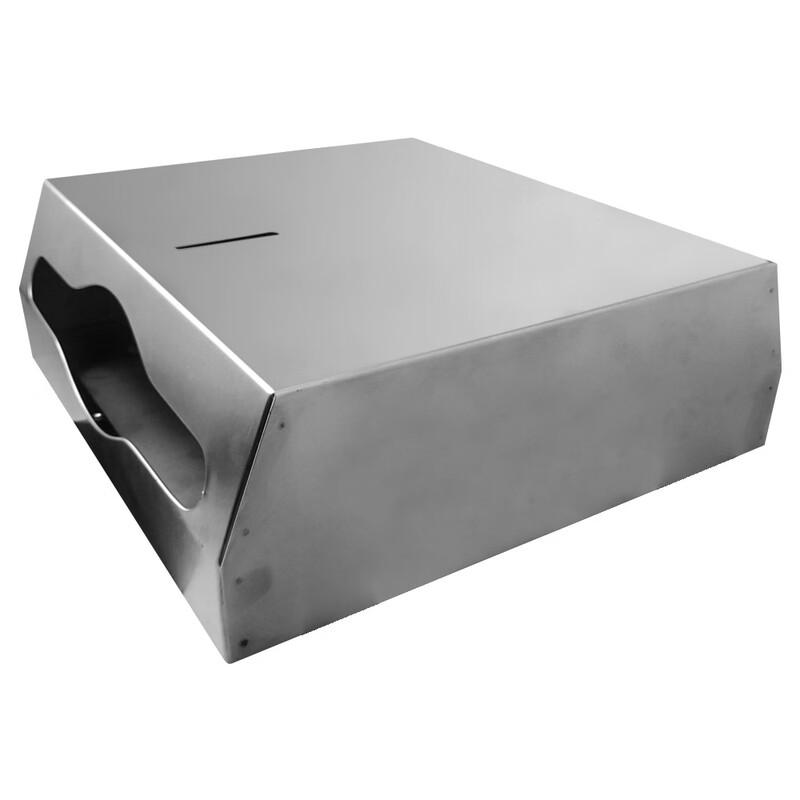 

MDNG Large Capacity Matte Stainless Steel Wall-Mounted Toilet Tissue Box