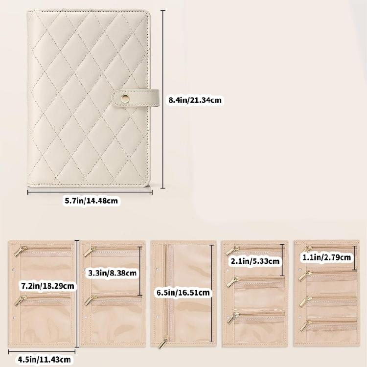 Transparenter Schmuckhalter mit klaren Seiten Ticketaufbewahrungsbuch für Reisen Ohrringe Halsketten Ringe Organizer Alben