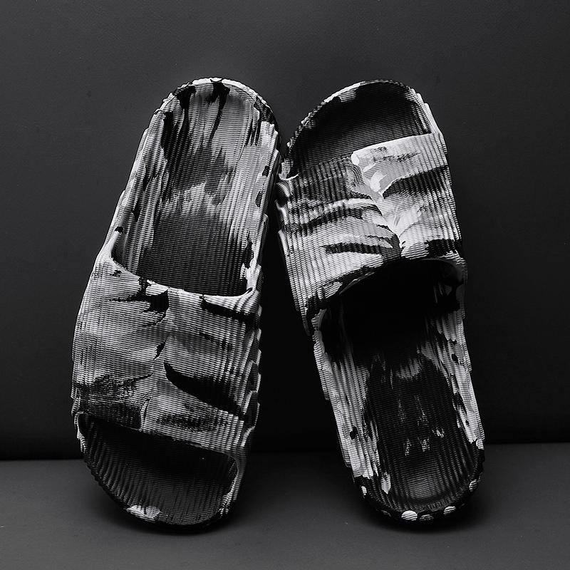 Sandali alla Moda Uomo Ciabatte da Spiaggia Monocolore Sandali Estivi Antiscivolo Pantofole Unisex Morbide Scarpe Ultraleggere da Esterno di Lusso Donna