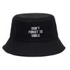 Lightweight Foldable Cotton Fisherman Hat With Trendy Lettering Perfect For Travel Sports Event And Summer Adventures