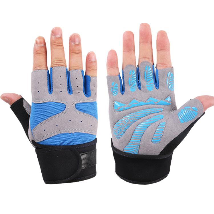 Fitness Halbfingerhandschuhe Gewichtheberhandschuhe Training Männer und Frauen Sport Halbfinger Outdoor Radfahren Motorradhandschuhe