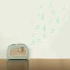 Home Stars Stickers Wall Decor Luminous Glow In The Dark Wall Stickers Musical Note