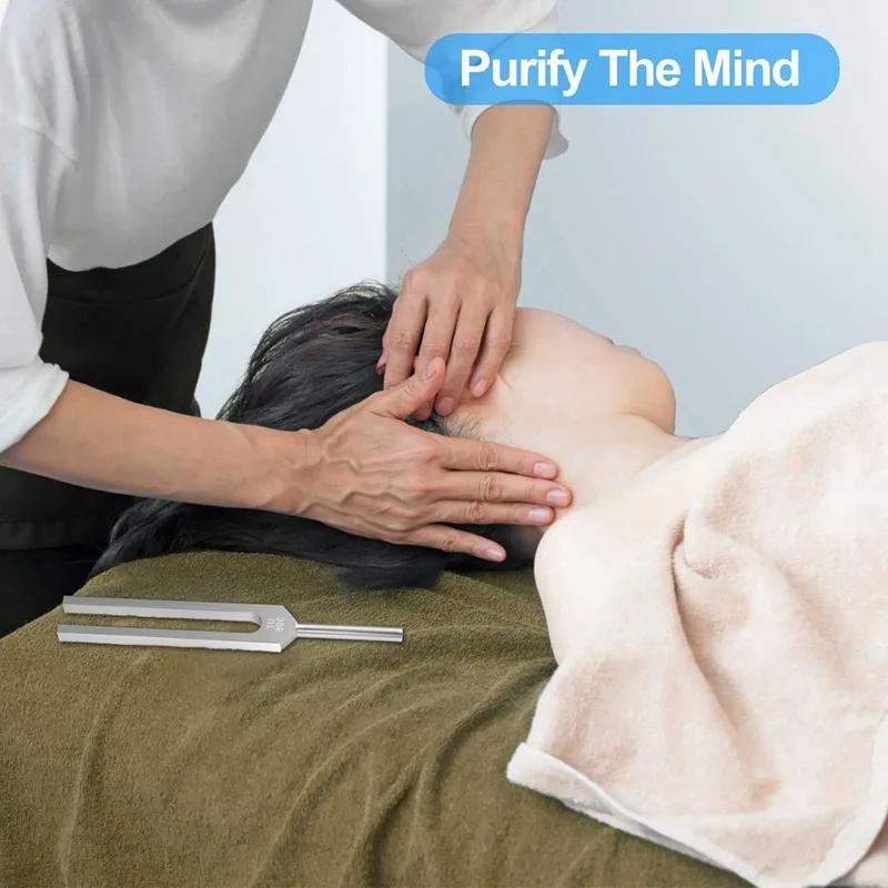 440HZ Tuning Fork Instruments Yoga Meditation Tuning Forks Relaxation Soothing Healing Musical Musical Instruments
