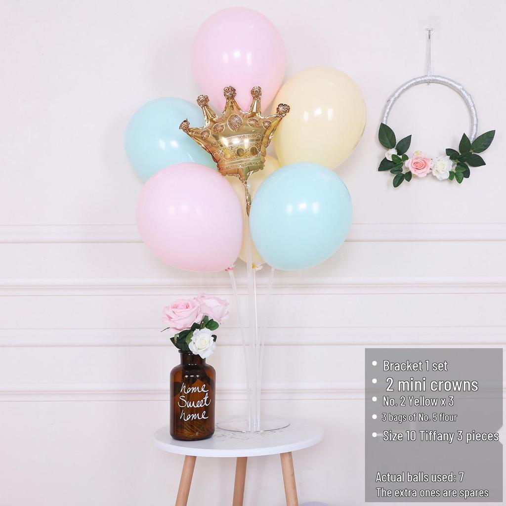 Macaron Balloon Stand for Children's and Adults' Birthday Party Table Decorations
