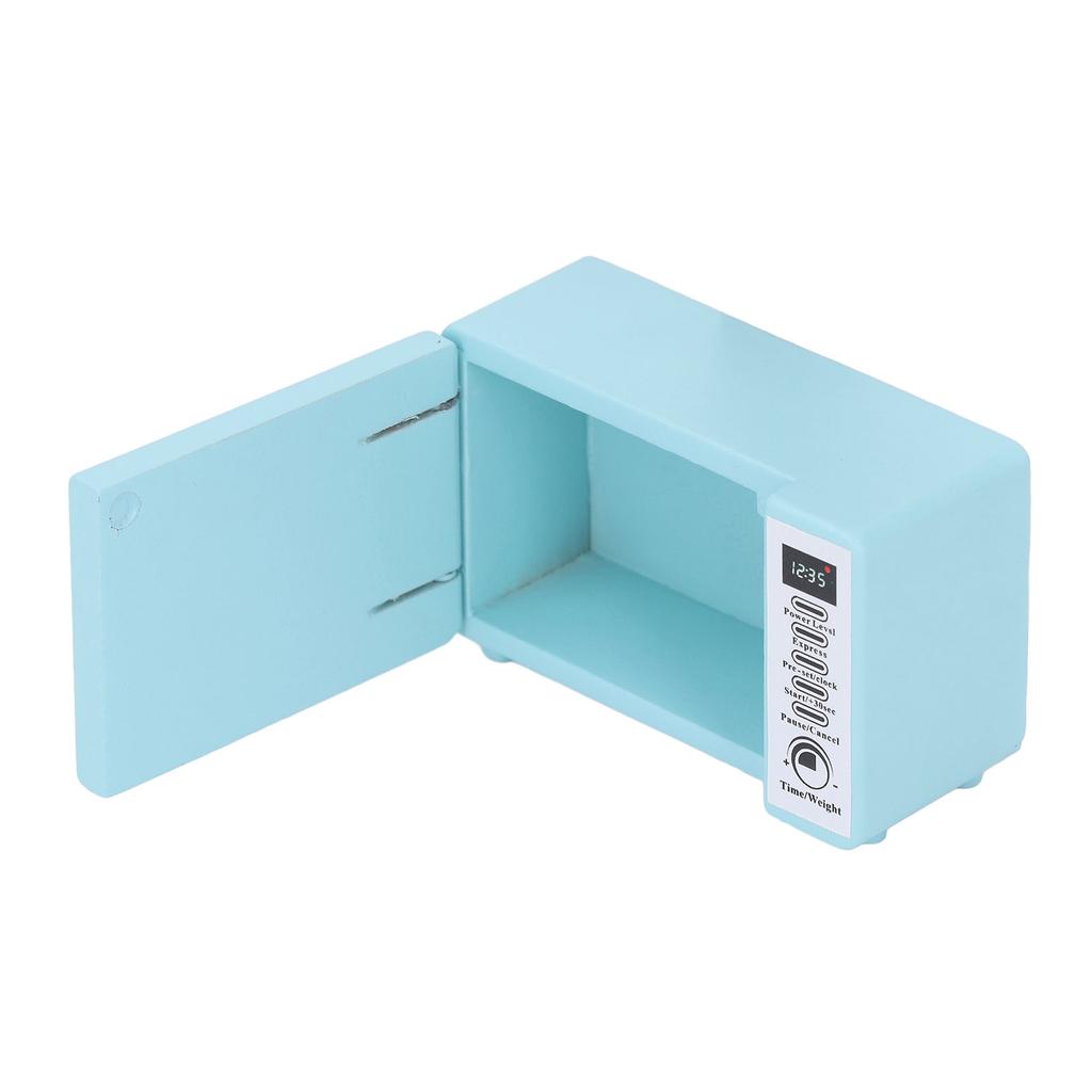 Doll House Miniature Microwave Miniature Microwave Oven Doll House Kitchen Scene Decoration for