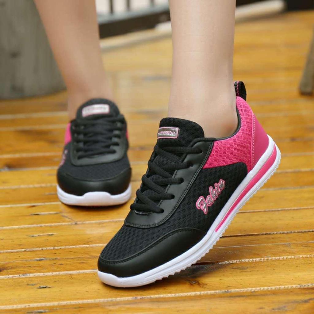 Women's Cross-Border Mesh Sneakers: Breathable, Casual, Running Shoes in Large Sizes