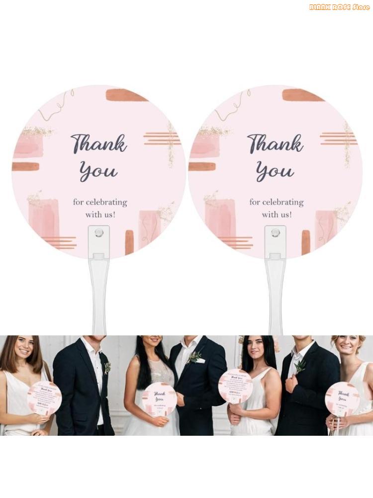 K1AE 10pcs Wedding Hand With Grateful Words Perfect For Guests At Ceremonies Parties And Birthdays
