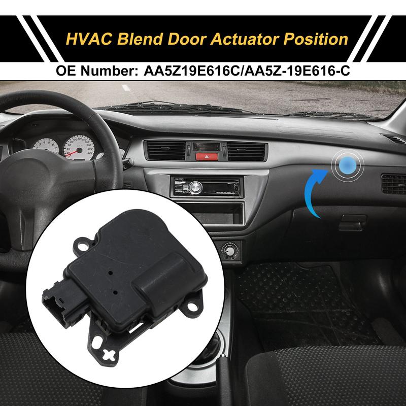 UXCELL HVAC Heater Blend Door Actuator for Ford Explorer 2011-2017 No.AA5Z19E616C
