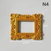 Decorative Flower Retro Photo Frame Wedding Home Decor Desktop Picture Frame Classic Baroque small photo frame