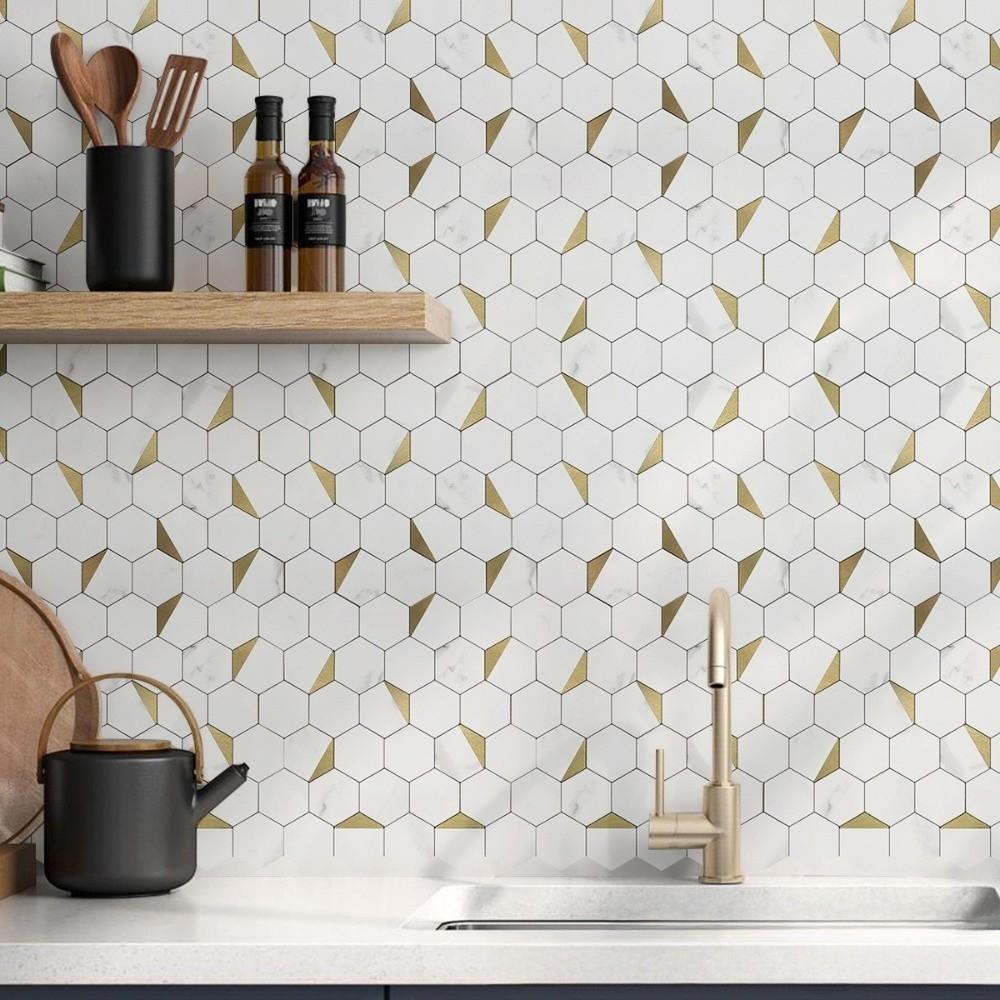 Samolepicí 3D stereo nástěnné samolepky Vodotěsné Olejuvzdorné Zástěna na zeď Samolepky na zeď Design cihel Vlhkosti odolné