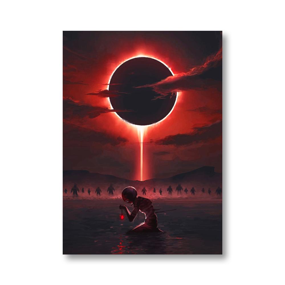 Zuřivý plakát Japonský anime obraz Nástěnné umění Obraz na plátně Moderní Ložnice Bar Obývací pokoj Domácí dekorace Obraz Cuadros