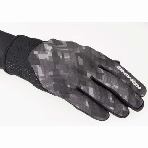 Komine Motorcycle Protective Riding Mesh Gloves Plaid Black M GK-233 1231 Mesh Material for Spring, Summer, and Autumn
