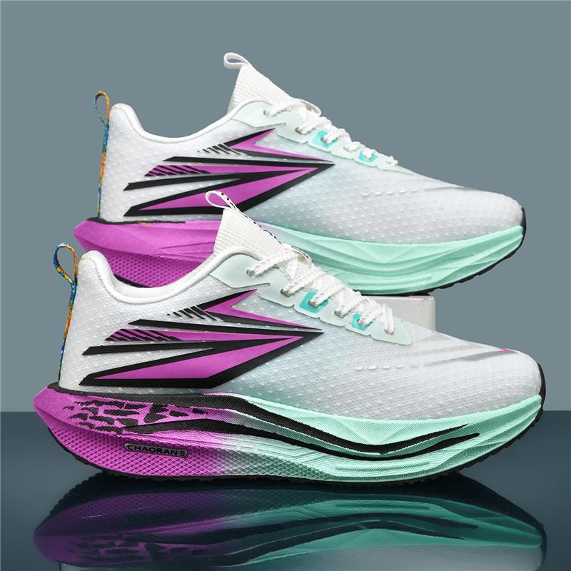 Sneaker Tennis Ventilated Running Shoes Running Sneakers Marathon Tough Outsole Footwear Sports Air Cushioned Walk Footwear Leisure Male