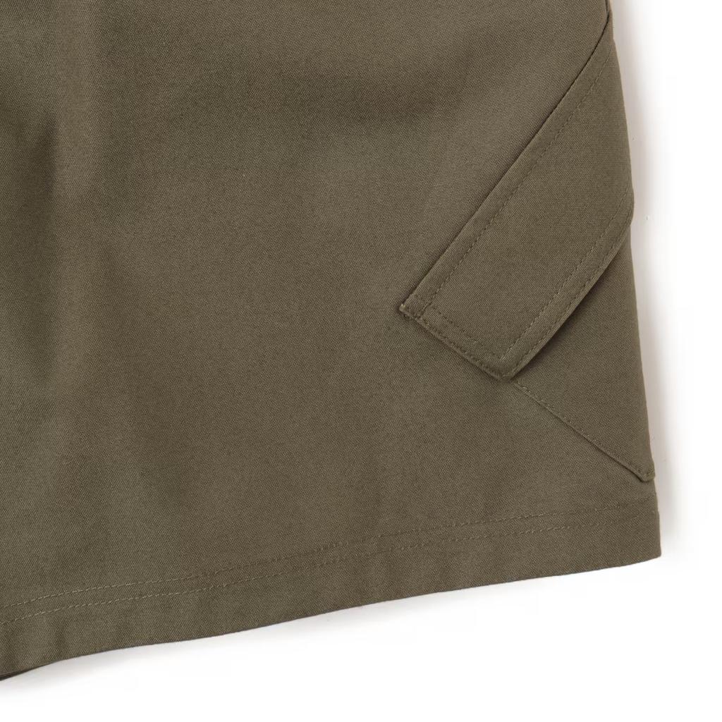 Jordan Brand SS25 MJ ESS Statement Chicago Cotton Loose Fashion Soft Five-Point Casual Shorts Unisex Shorts Olive-Green HF9365-222