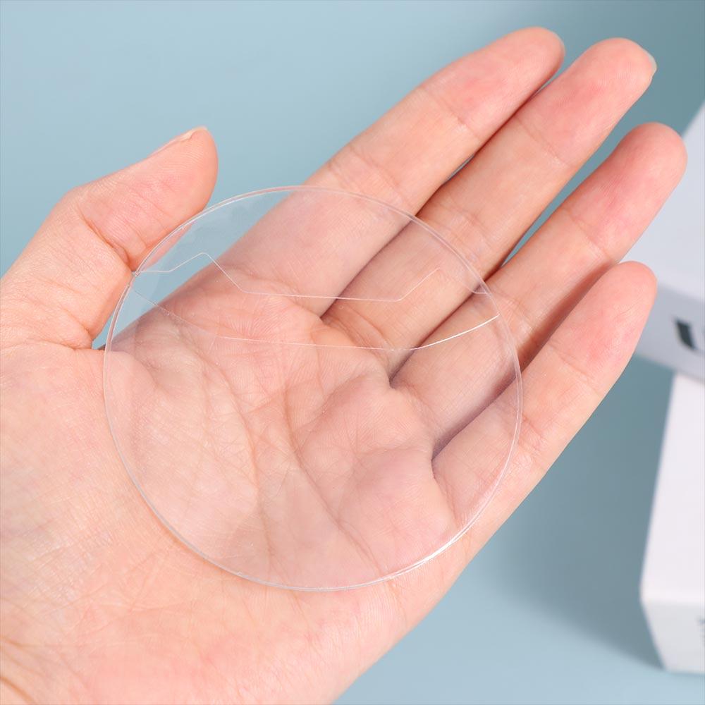 5Pcs Transparent Ita Bag Pin Case Anime Badge Protective Sleeve Badge Display Sleeve  Badge Pins